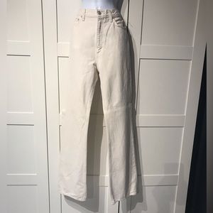 Agolde womens high rise vintage flare paper 29